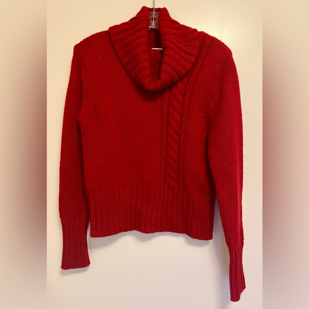 Promod Red Knit Sweater